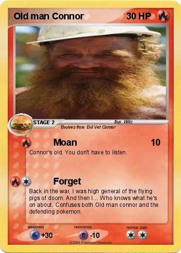 Pokemon Old man Connor