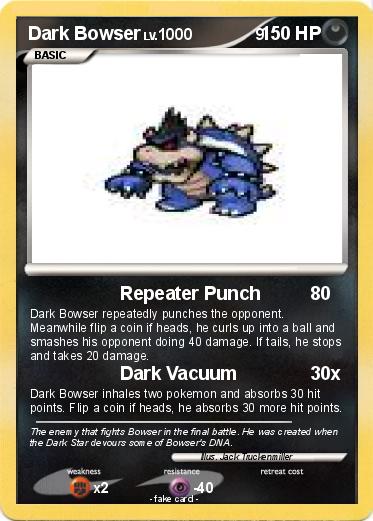 Pokemon Dark Bowser