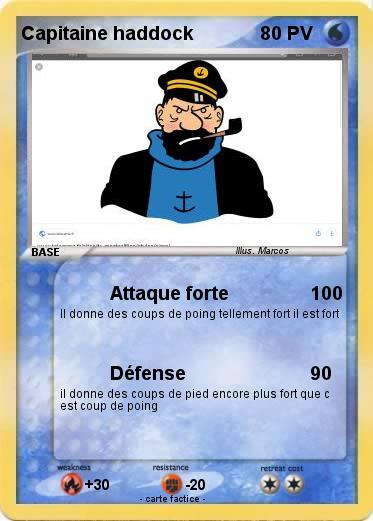 Pokemon Capitaine haddock