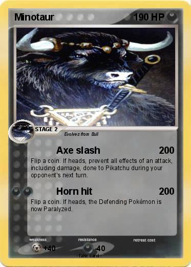 Pokemon Minotaur