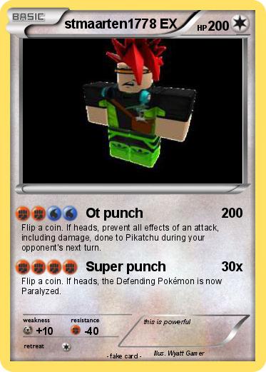 Pokemon stmaarten1778 EX