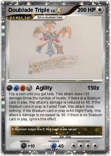 Pokemon Doublade Triple