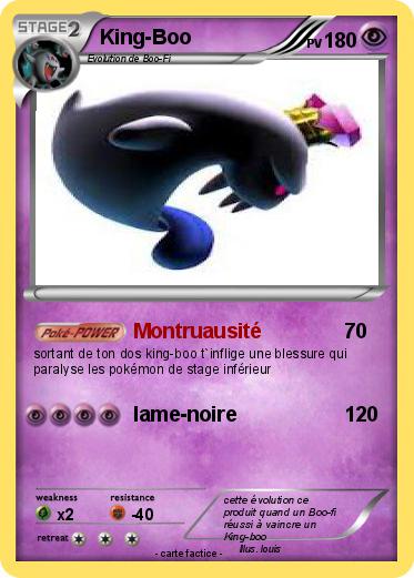 Pokemon King-Boo
