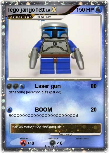 Pokemon lego jango fett