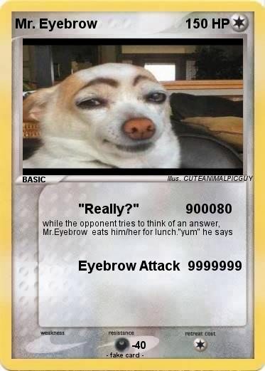 Pokemon Mr. Eyebrow