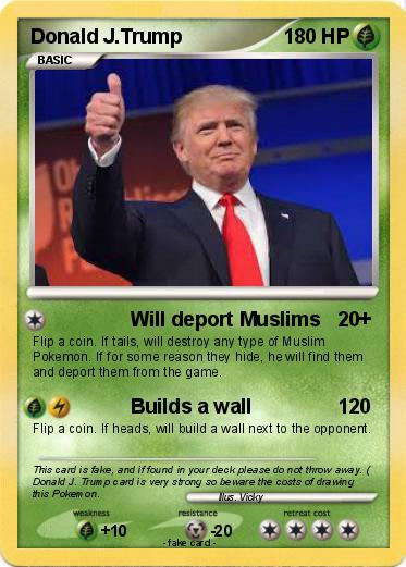 Pokemon Donald J.Trump