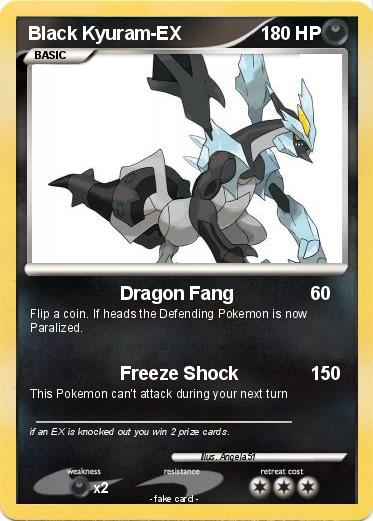 Pokemon Black Kyuram-EX