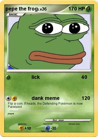 Pokemon pepe the frog