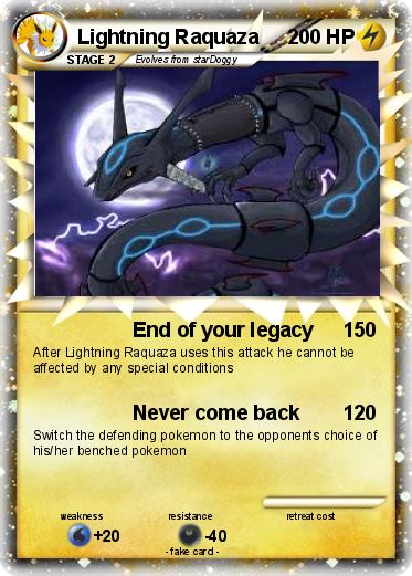 Pokemon Lightning Raquaza