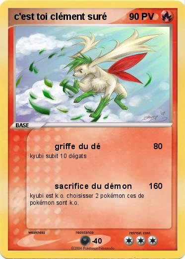Pokemon c'est toi clément suré