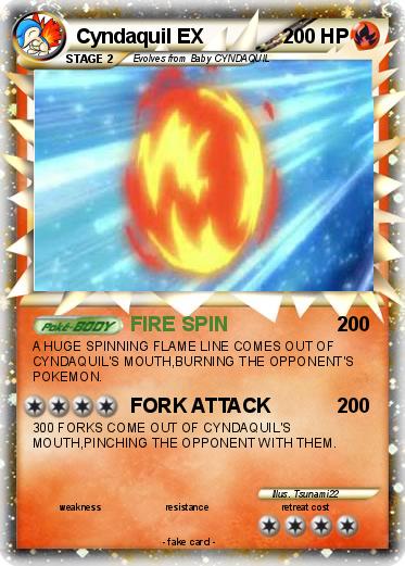 Pokemon Cyndaquil EX