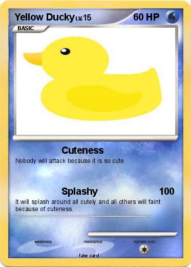 Pokemon Yellow Ducky