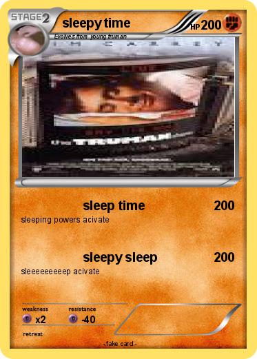 Pokemon sleepy time