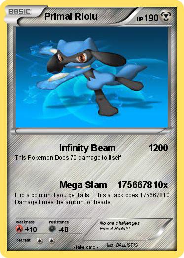 Pokemon Primal Riolu