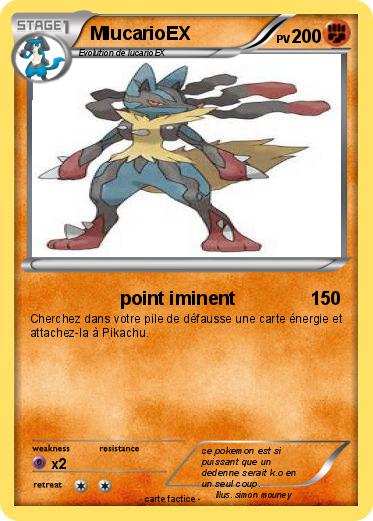 Pokemon MlucarioEX