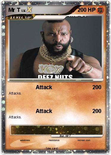 Pokemon Mr T