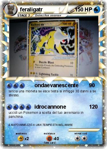 Pokemon feraligatr