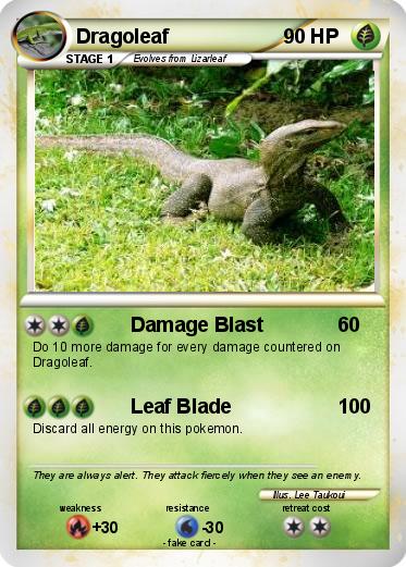 Pokemon Dragoleaf