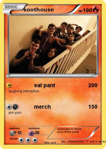 Pokemon soothouse