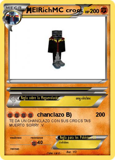 Pokemon ElRichMC crocs
