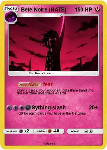 Pokemon Bete Noire (HATE)