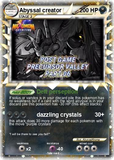 Pokemon Abyssal creator