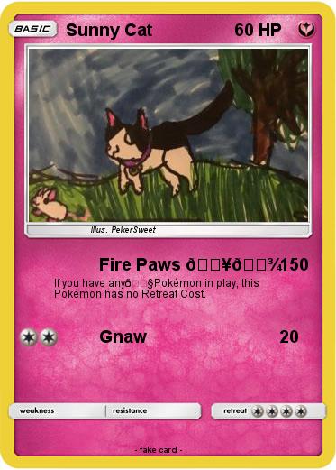 Pokemon Sunny Cat