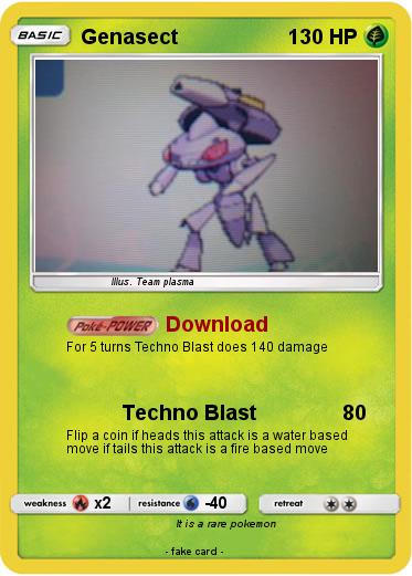 Pokemon Genasect