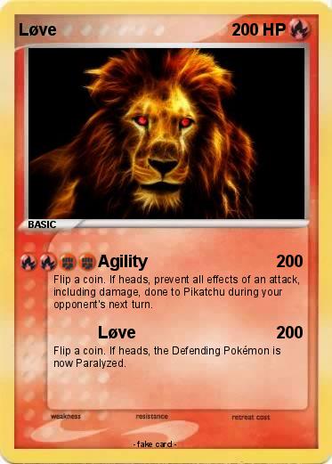 Pokemon Løve