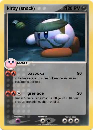Pokemon kirby (snack)