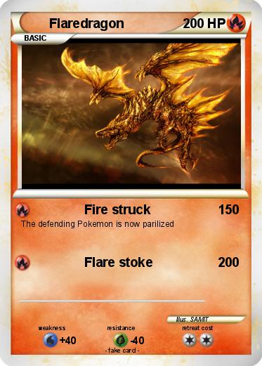 Pokemon Flaredragon