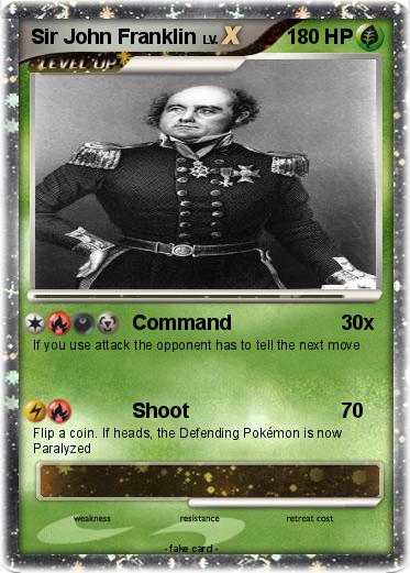 Pokemon Sir John Franklin