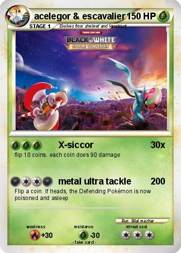 Pokemon acelegor & escavalier