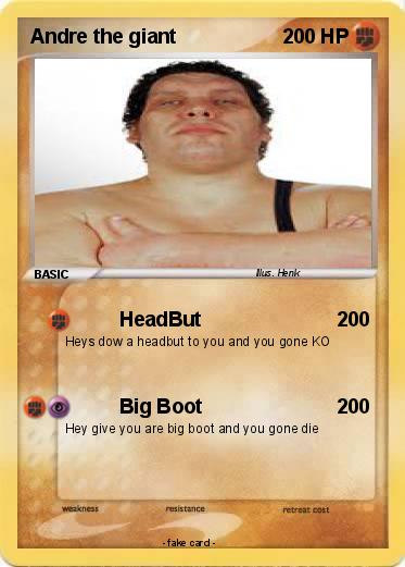 Pokemon Andre the giant