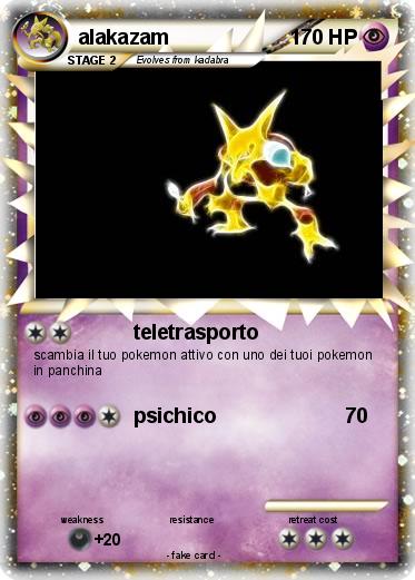 Pokemon alakazam