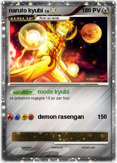 Pokemon naruto kyubi