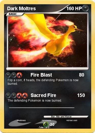 Pokemon Dark Moltres