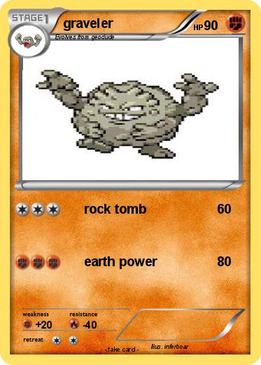 Pokemon graveler