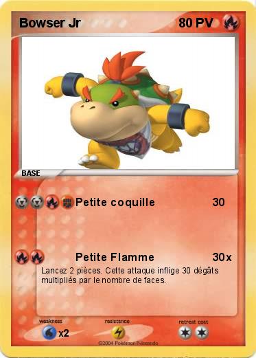 Pokemon Bowser Jr