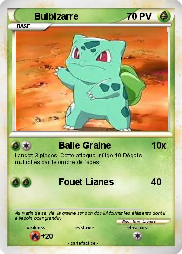 Pokemon Bulbizarre