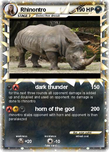 Pokemon Rhinontro