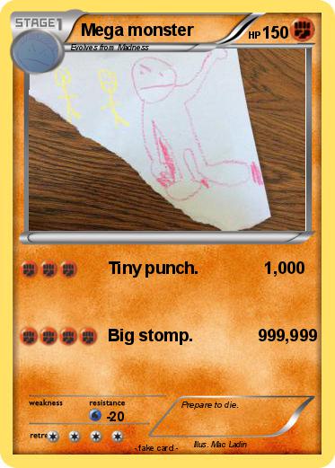 Pokemon Mega monster