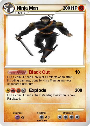 Pokemon Ninja Men