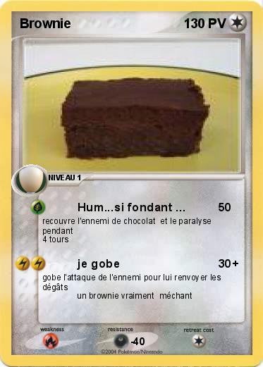 Pokemon Brownie                                         