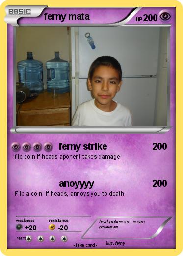 Pokemon ferny mata