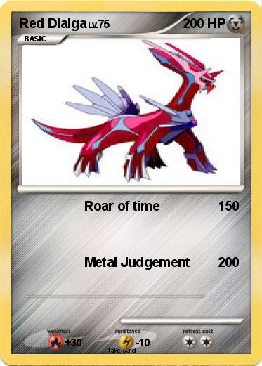 Pokemon Red Dialga