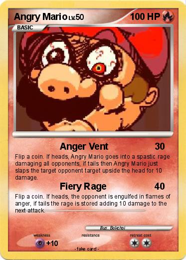 Pokemon Angry Mario