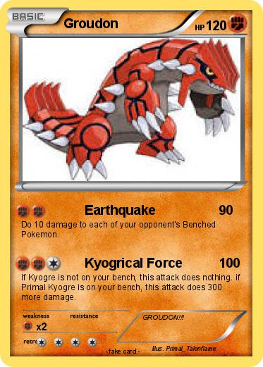 Pokemon Groudon