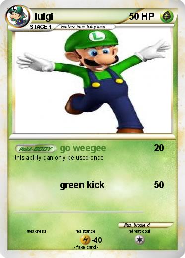 Pokemon luigi
