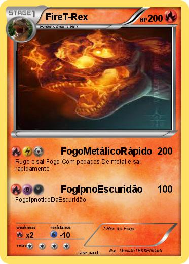 Pokemon FireT-Rex